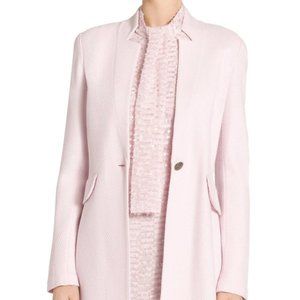 St. John Shadow Blazer Jacket in Petal Size 8 NWT